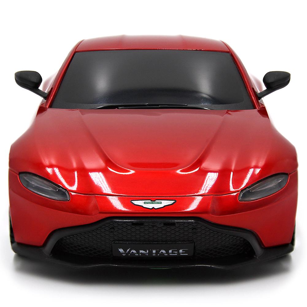 1:24 Scale Red Radio - Controlled Replica Model of Aston Martin Vantage Sports Car