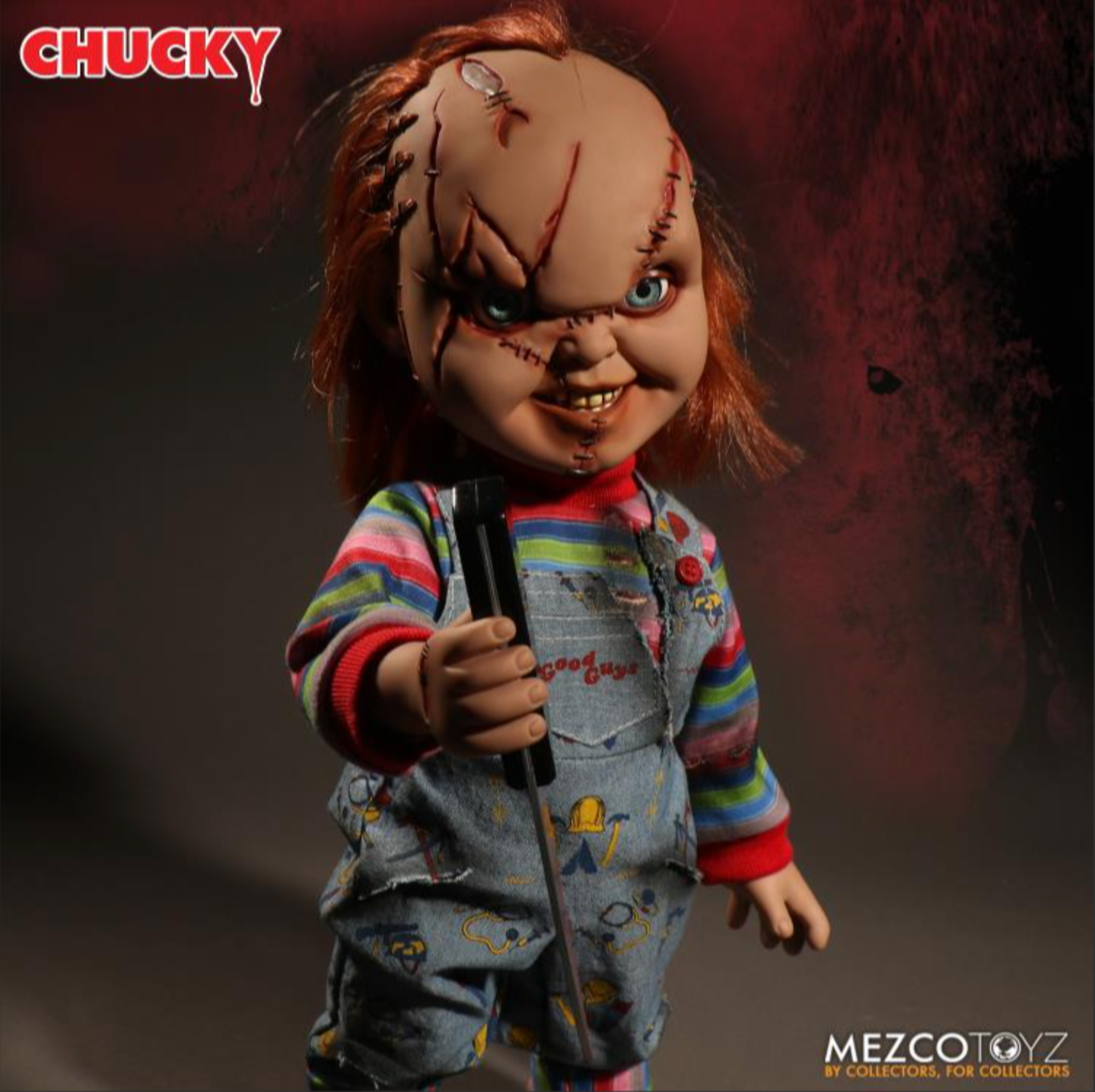 Mezco Designer Series Talking and Scarred Bride of Chucky Homicidal Collectible Doll