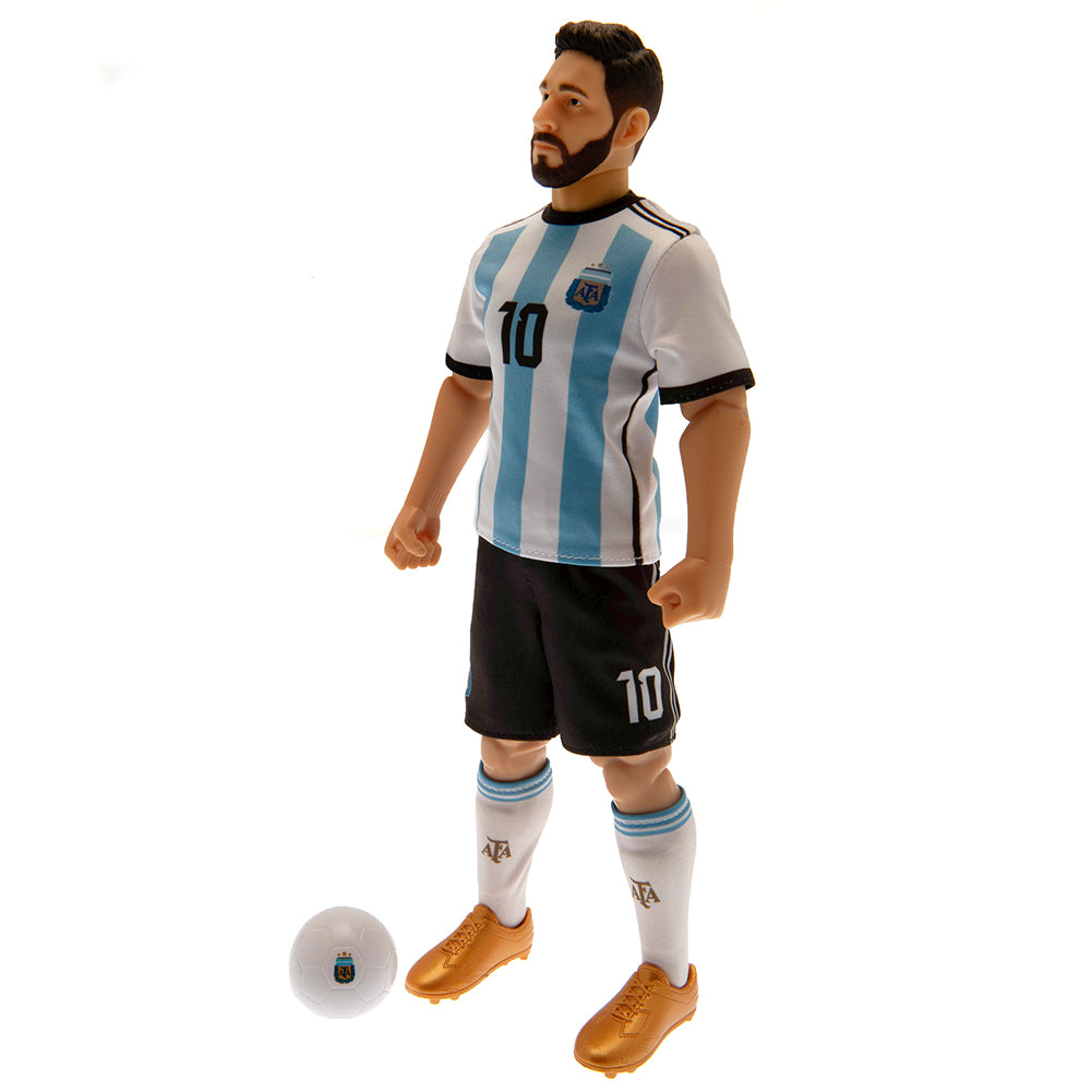 6 - inch Argentina Lionel Messi 10 - Numbered Action Figure with Football