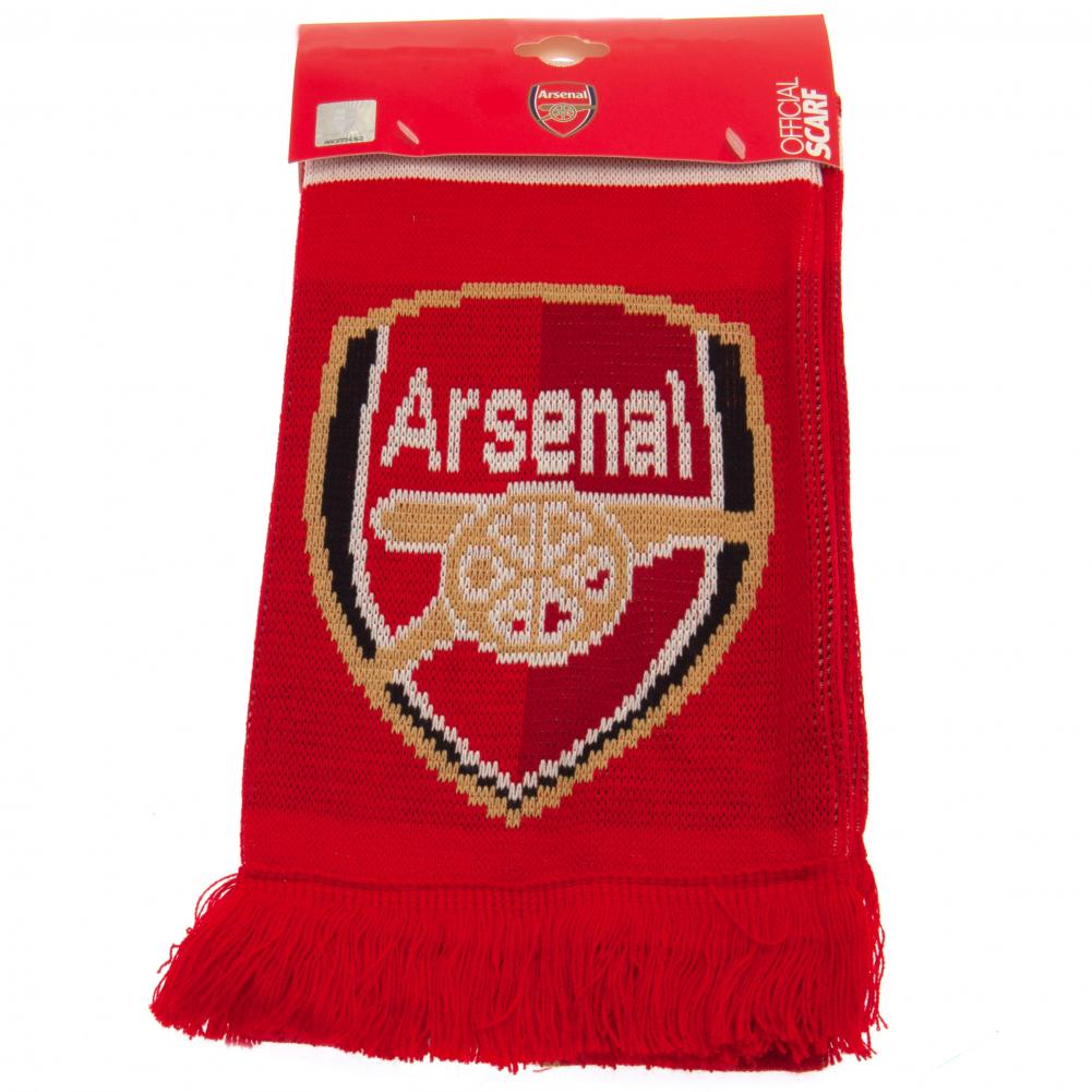 High - Quality Arsenal Football Club Gunners Knitted Scarf for Fans