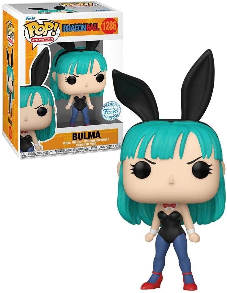 Funko POP! Vinyl Figure: Dragon Ball's Bunny - Outfitted Bulma, Approx 9cm