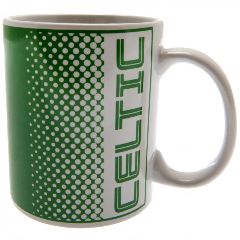 Gorgeous Celtic FC Ceramic Coffee Mug with Fade Design