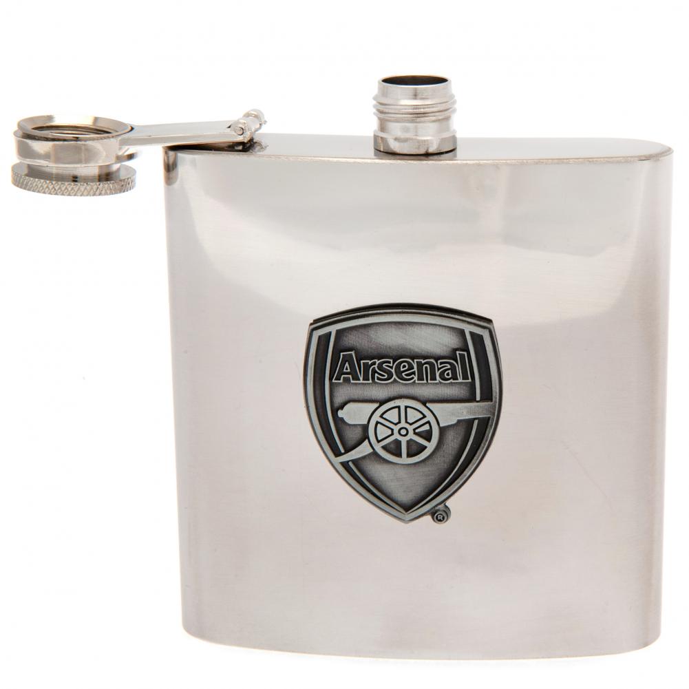 Arsenal Football Club Collectible Stainless Steel Hip Flask for Fans