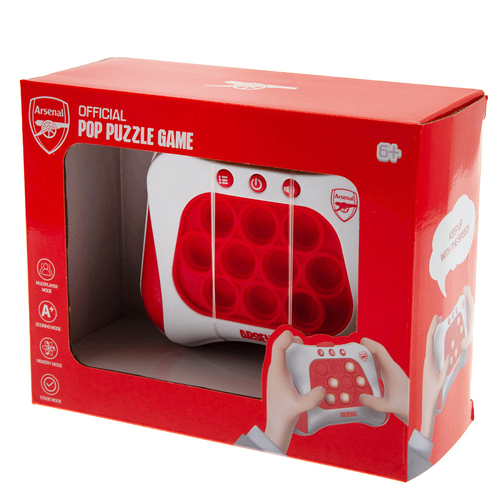 Arsenal FC Hand - Held Sensory Push Puzzle Game for Children