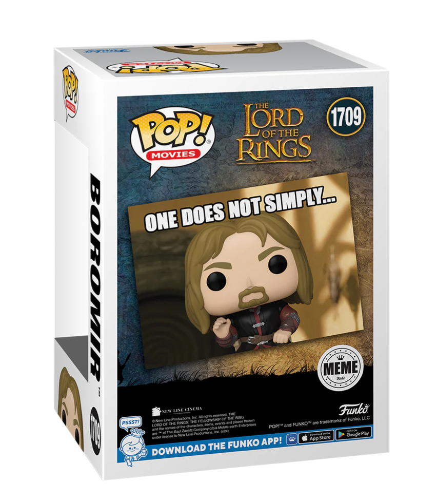 The Lord of the Rings Funko POP! Vinyl Figure - Memorable Boromir Meme Version