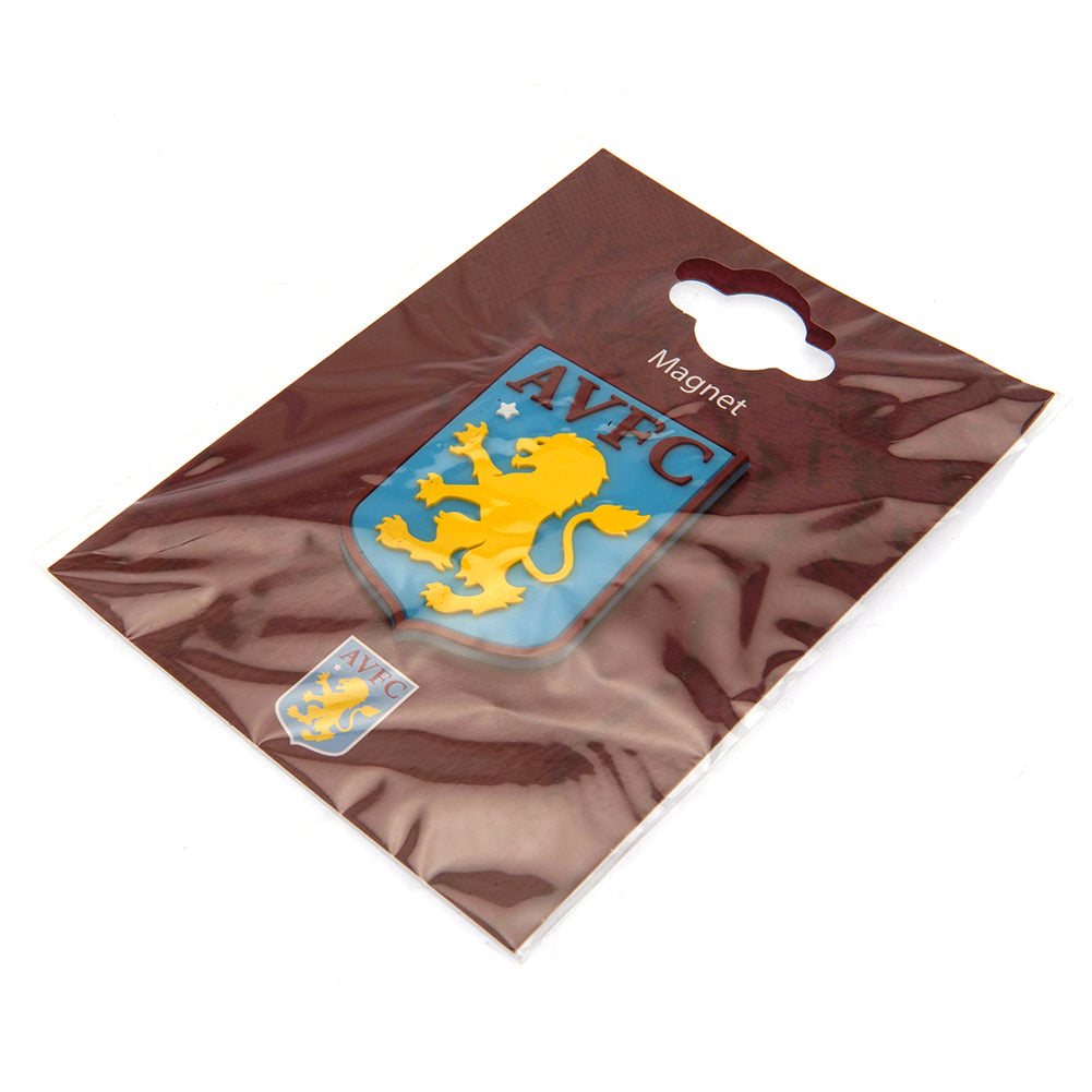 Aston Villa FC 3D Fridge Magnet with Vibrant Colors and Soft PVC