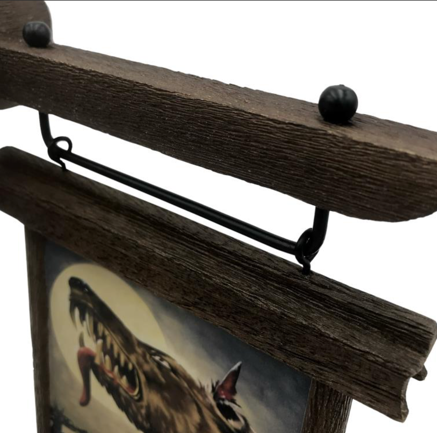 Authentic Scaled Prop Replica of The Slaughtered Lamb Pub Sign from the Movie An American Werewolf In London