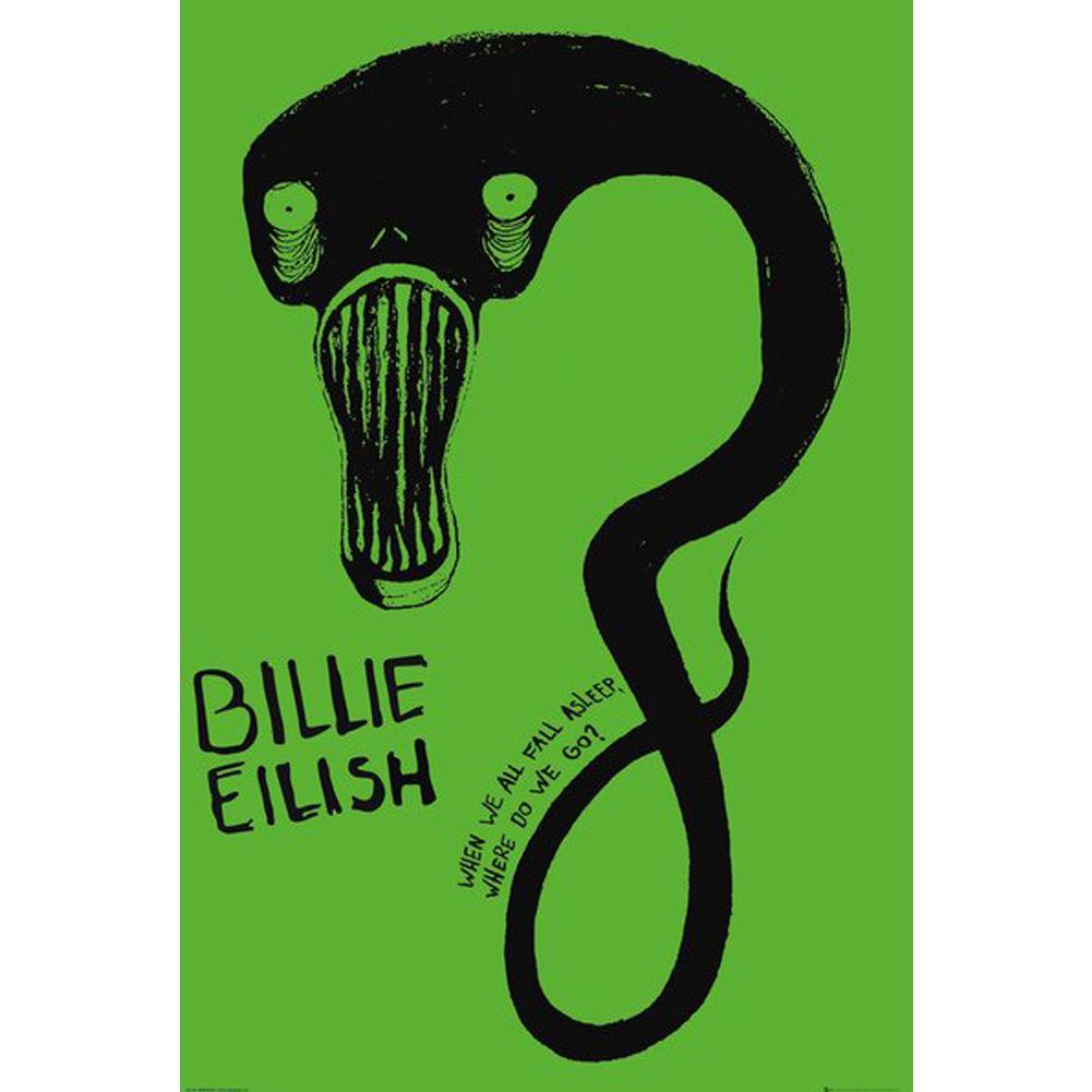 Billie Eilish Ghoul Tour Rolled Maxi Wall Poster