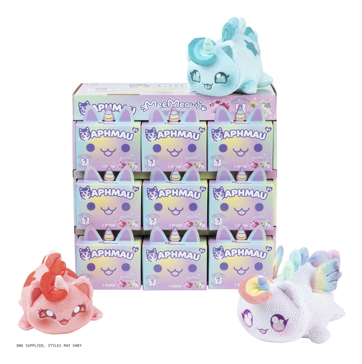 Aphmau Brand Collectible Mystery Meemeow 6 Plush Unicorn Toy for Enthusiasts
