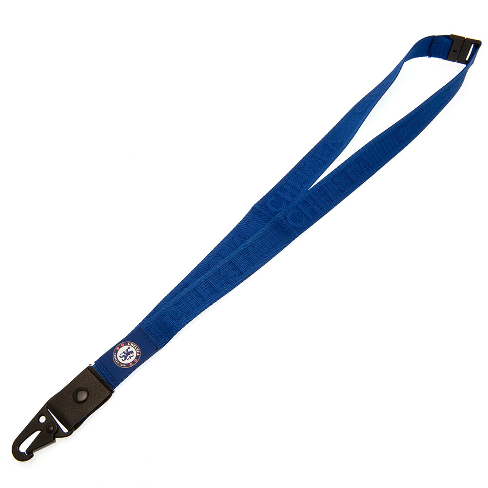 Deluxe Chelsea Football Club Lanyard for Carrying ID Cards and Keys