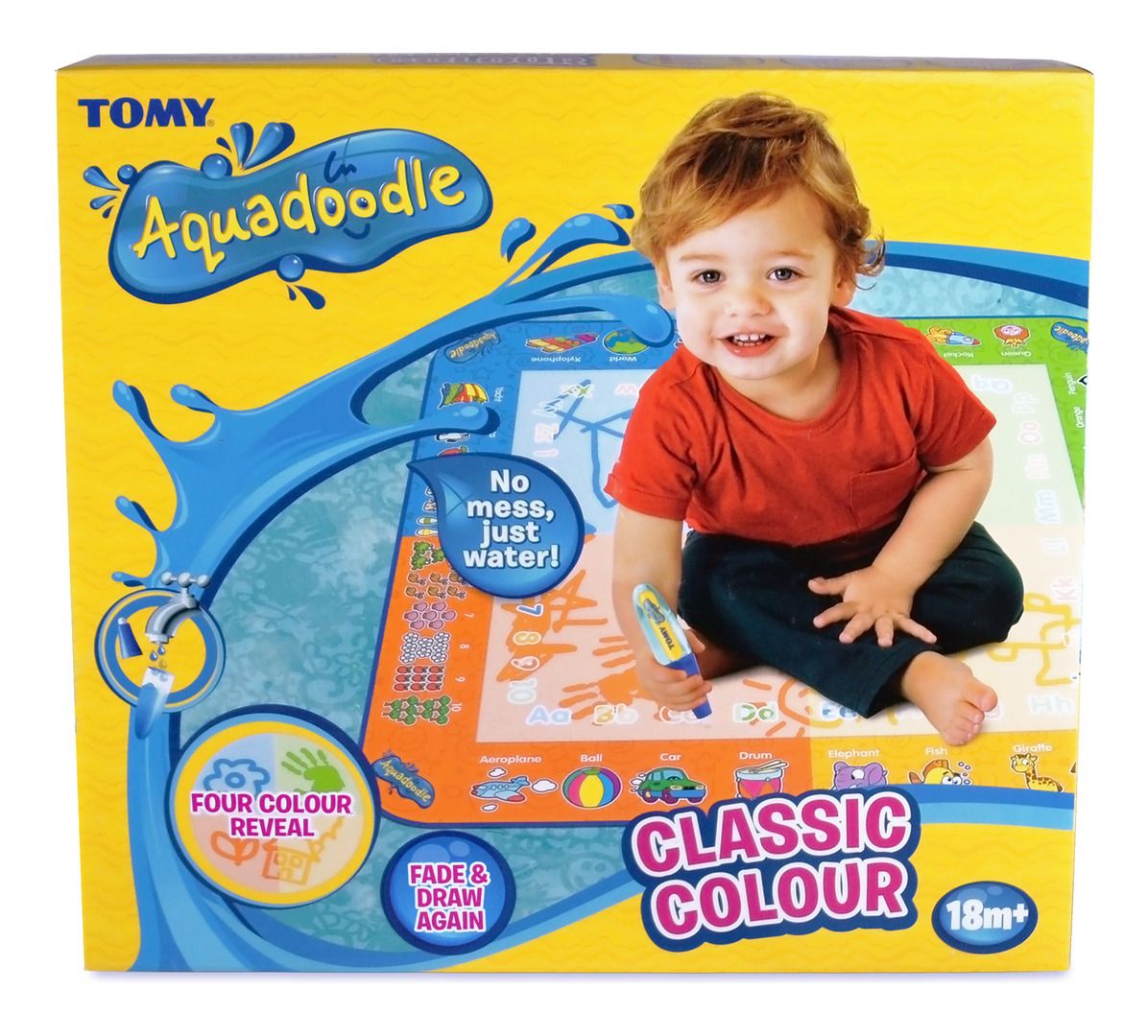 Aquadoodle Classic Color Mat - Endless Mess - Free Drawing Fun
