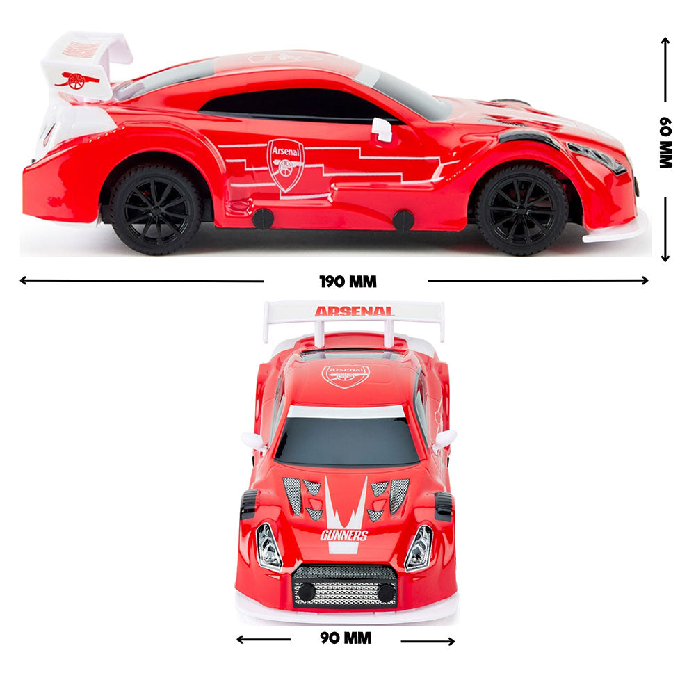 1:24 Scale Radio - Controlled Arsenal Football Club Stylish Sportscar Toy