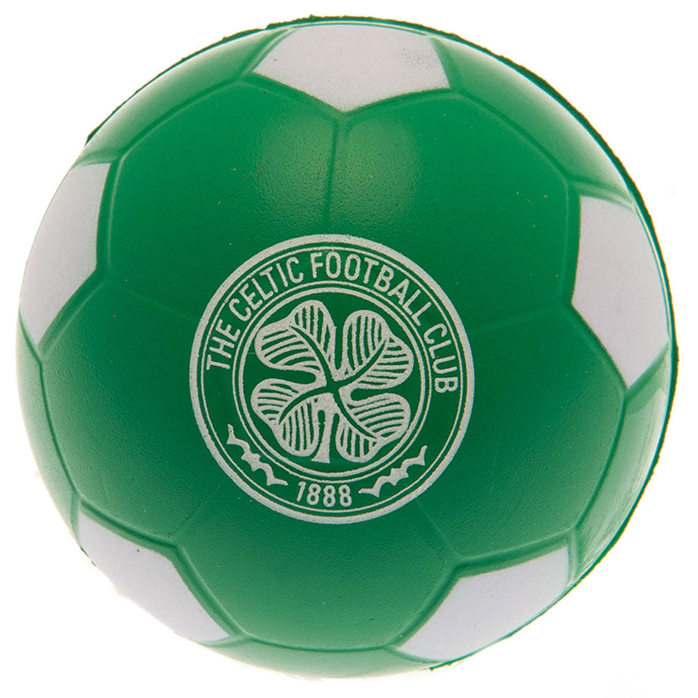 Celtic FC PU Foam Stress Ball with Full - Colour Crest, 6cm Diameter
