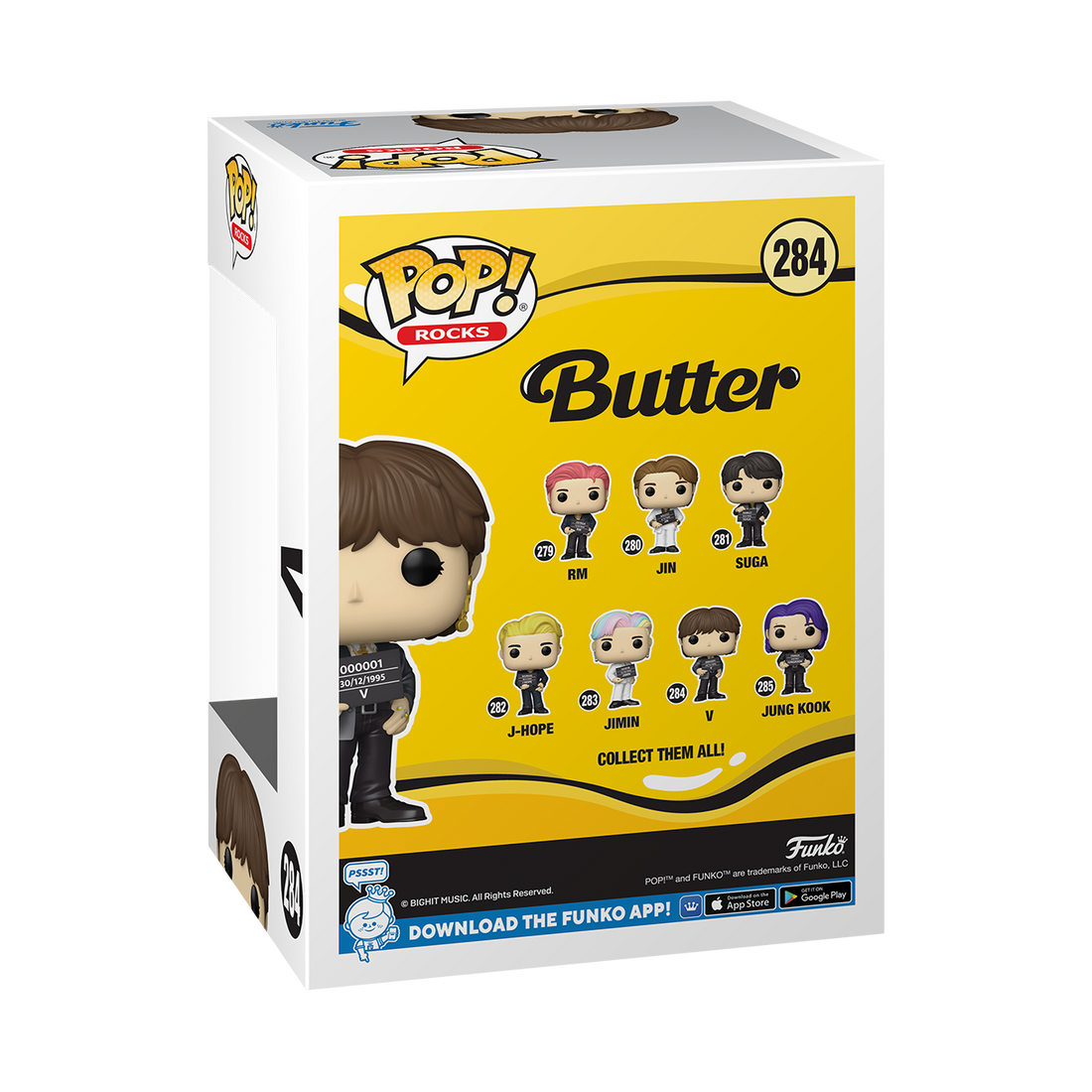 BTS V Butter-themed Funko Pop! Vinyl Collectible Figure