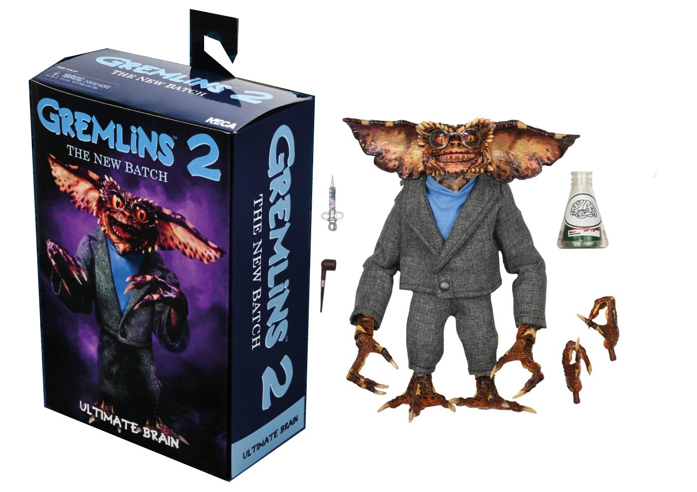 7 - Scale Ultimate Action Figure of Brain Gremlins 2: The Wicked Batch
