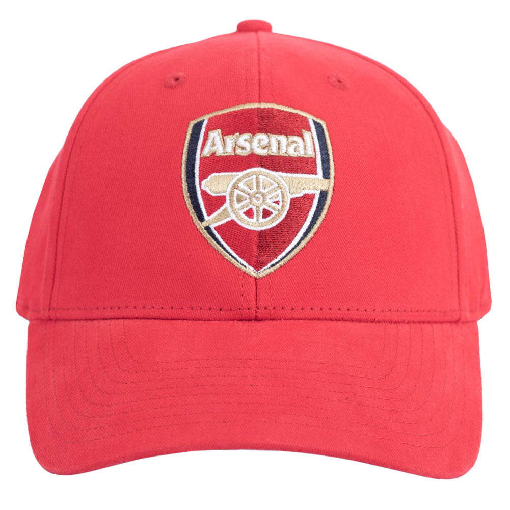 Red Classic Design Arsenal Football Club Embroidered Cap for Adults
