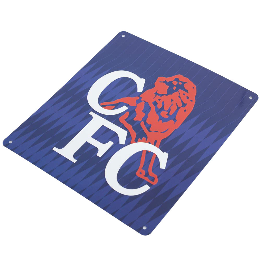 Chelsea Football Club 1990s Retro Wall Decorative Sign