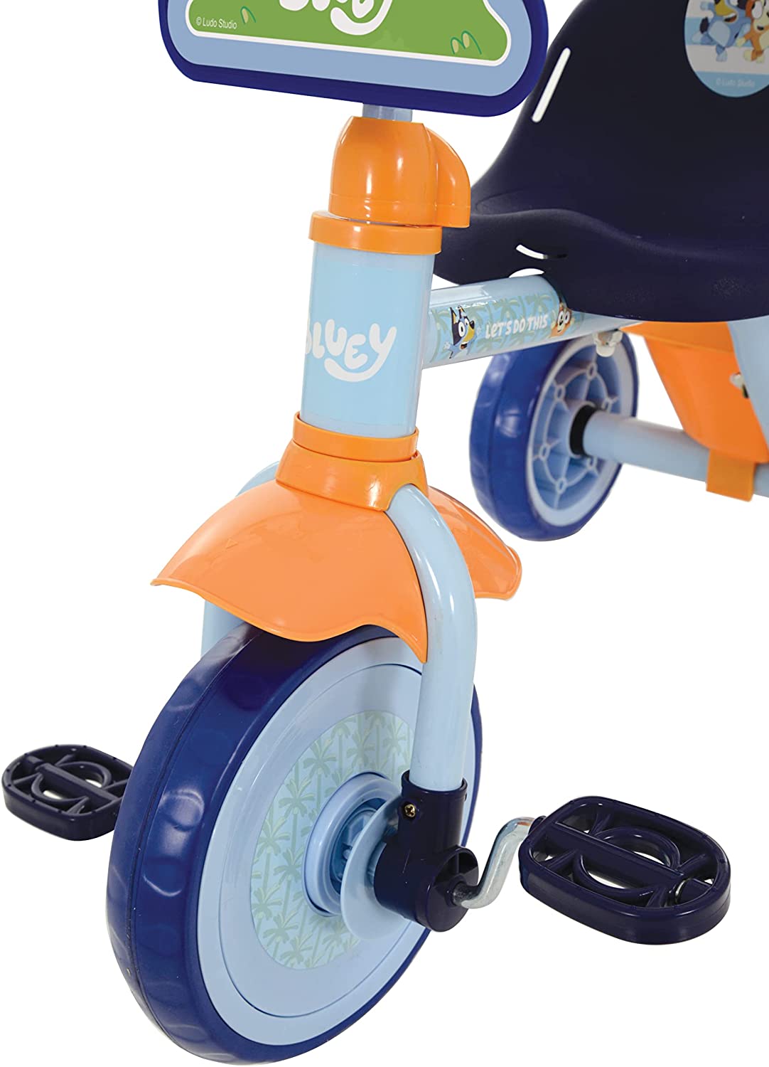 Bluey's Adjustable First Trike with Character Design for Toddlers