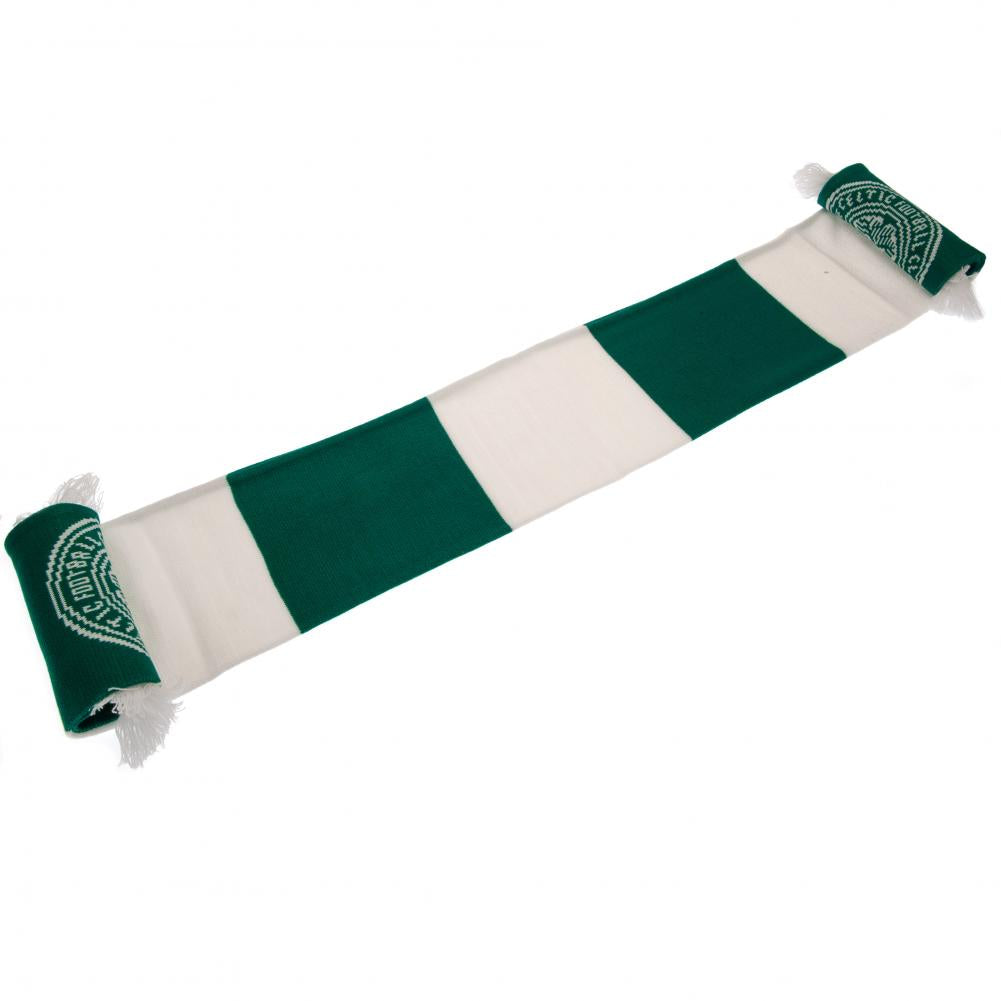 Large Celtic FC Stripe Scarf with Distinctive Design