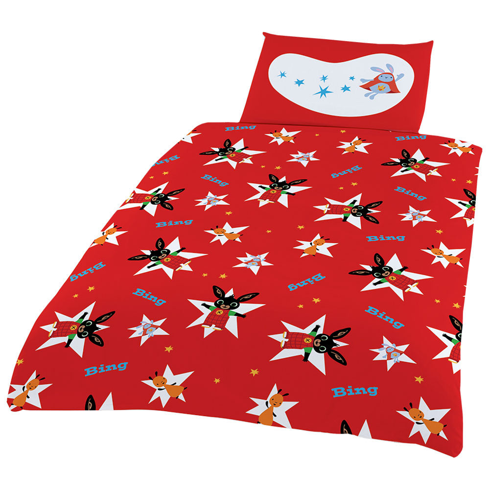Colorful Bing Junior Bedding Duvet Set for Toddler and Cot Beds