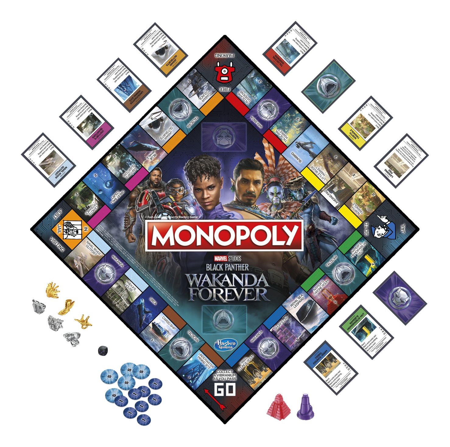 Exciting Black Panther Wakanda Forever Inspired Monopoly Board Game