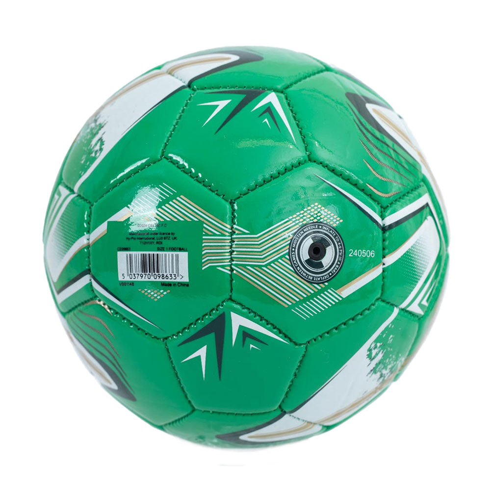 Celtic Football Club Turbine Design Skill Practice Football