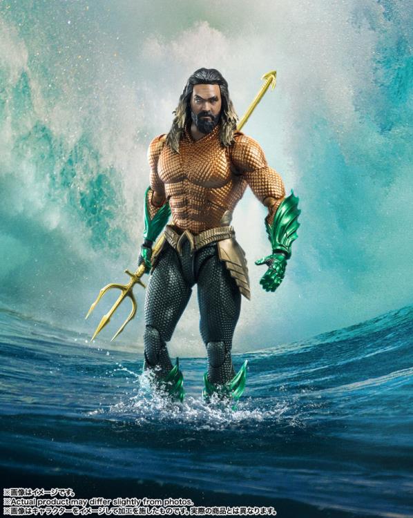 S.H.Figuarts Premium Aquaman Action Figure from The Lost Kingdom