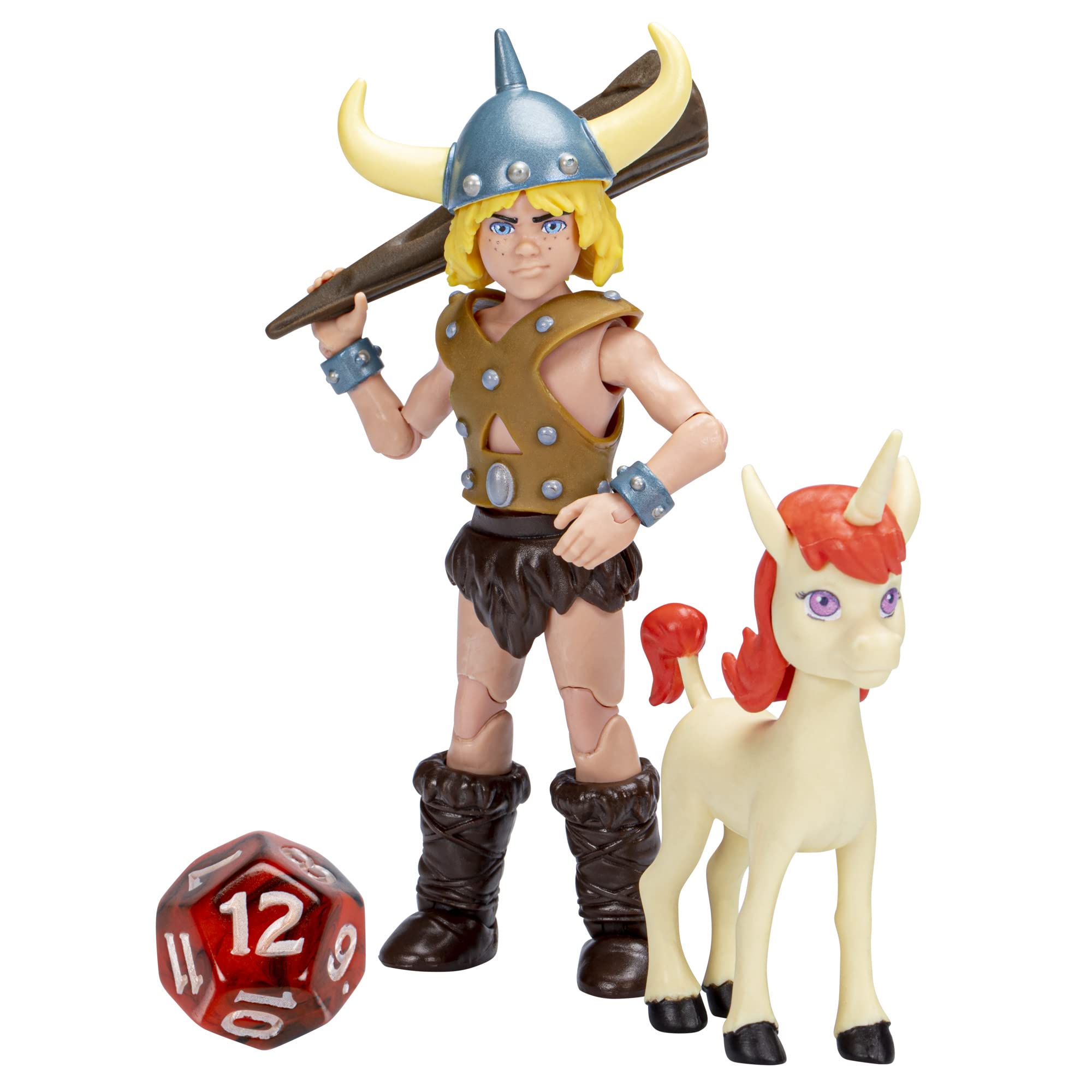 6 - Inch Scale Cartoon Classics Dungeons & Dragons Bobby and Uni Action Figure 2 - Pack