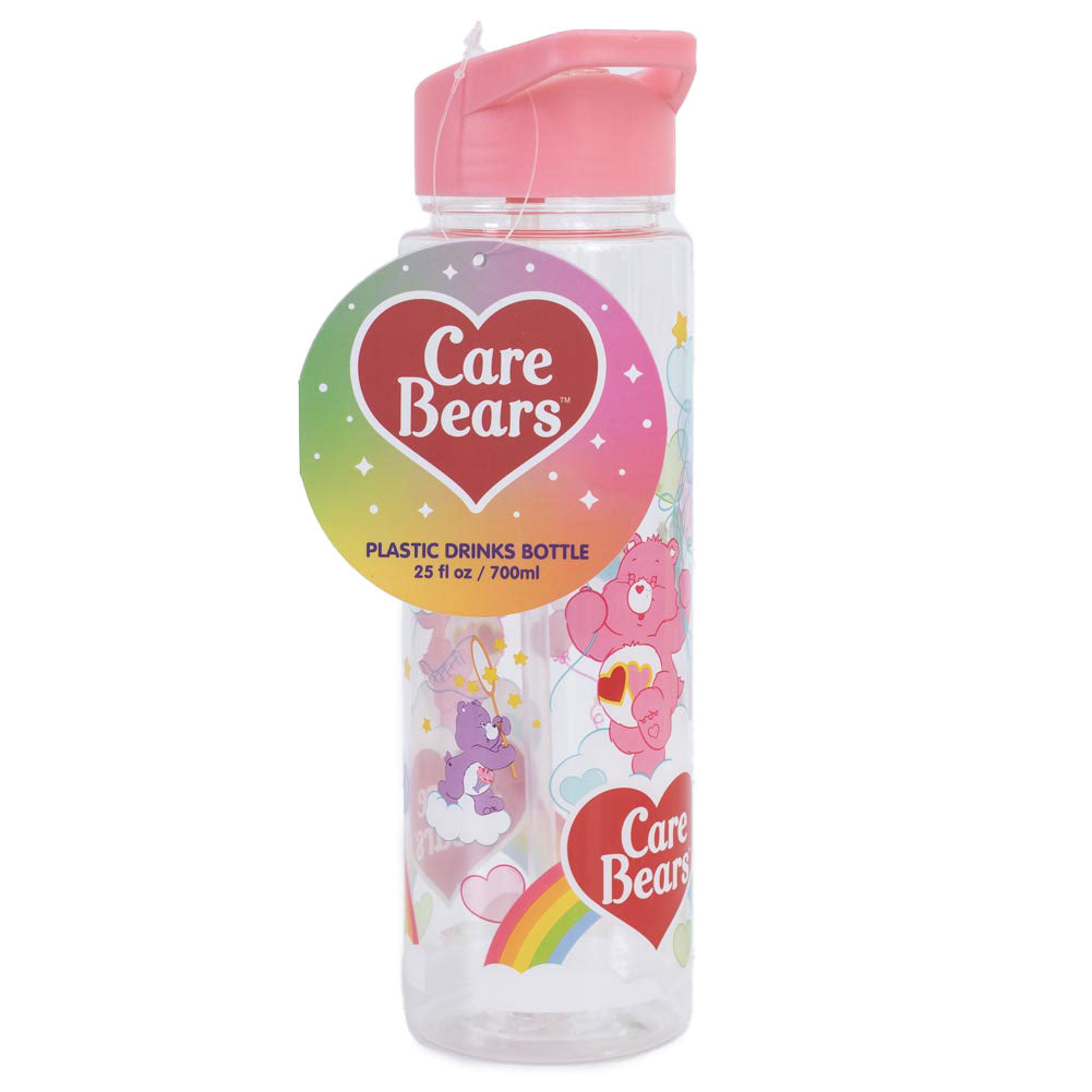 Care Bears-themed Plastic Beverage Drinking Bottle for Everyday Use