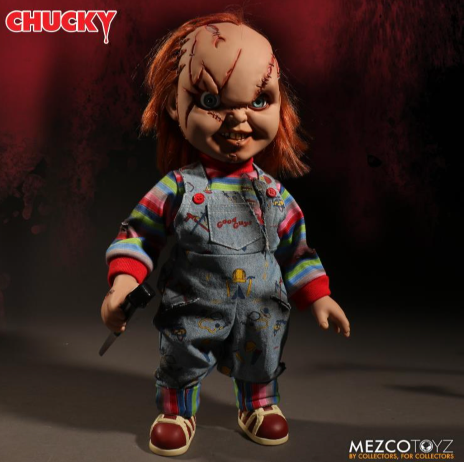 Mezco Designer Series Talking and Scarred Bride of Chucky Homicidal Collectible Doll