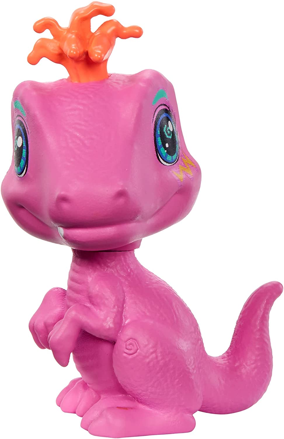 Cave Club's Emberly Doll with Neon - Hair and Dinosaur Companion