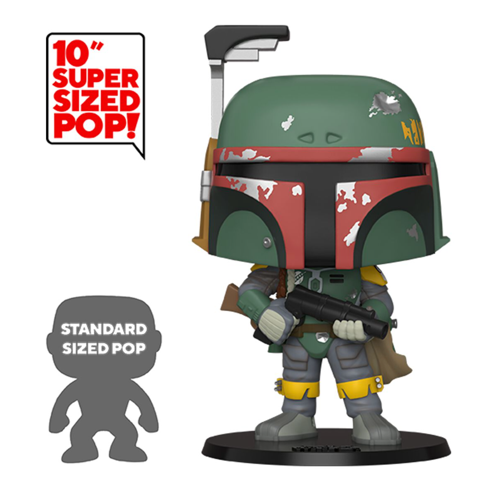 40th Anniversary 10' Jumbo Star Wars The Empire Strikes Back Boba Fett Funko POP! Vinyl Collectible Figure