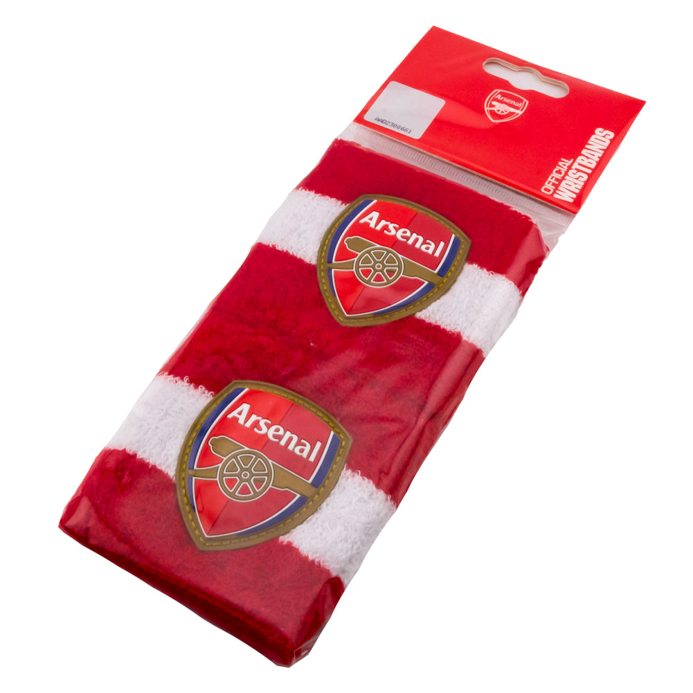 Arsenal Football Club Soft Cotton Wrist Sweatbands