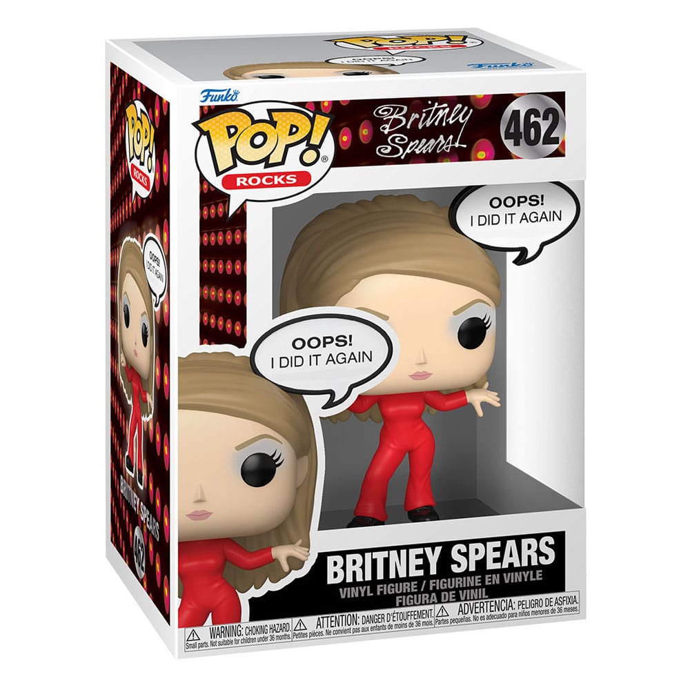 Britney Spears 'Oops, I Did it Again' Collectible Funko POP! Vinyl Figure