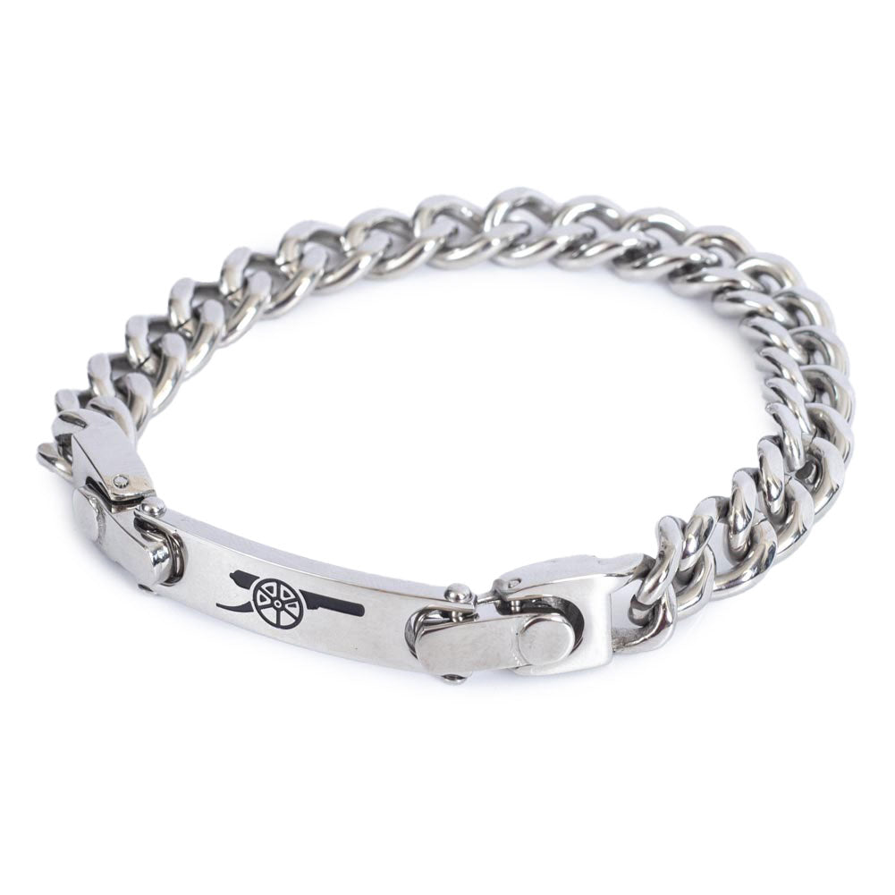 Detachable Arsenal Football Club Stainless Steel Rope Link Bracelet