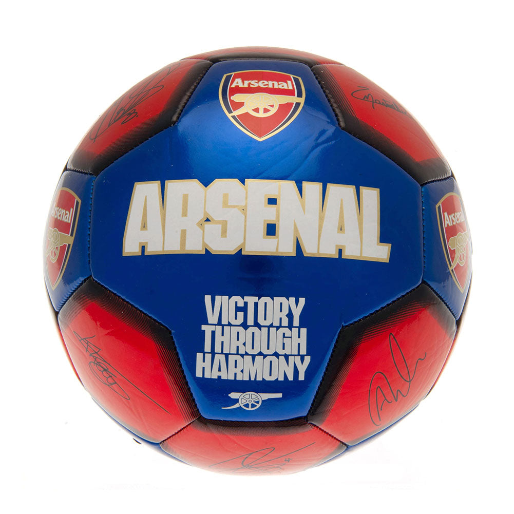 Arsenal FC High - spec 26 - panel Skill Practice Football with Signature