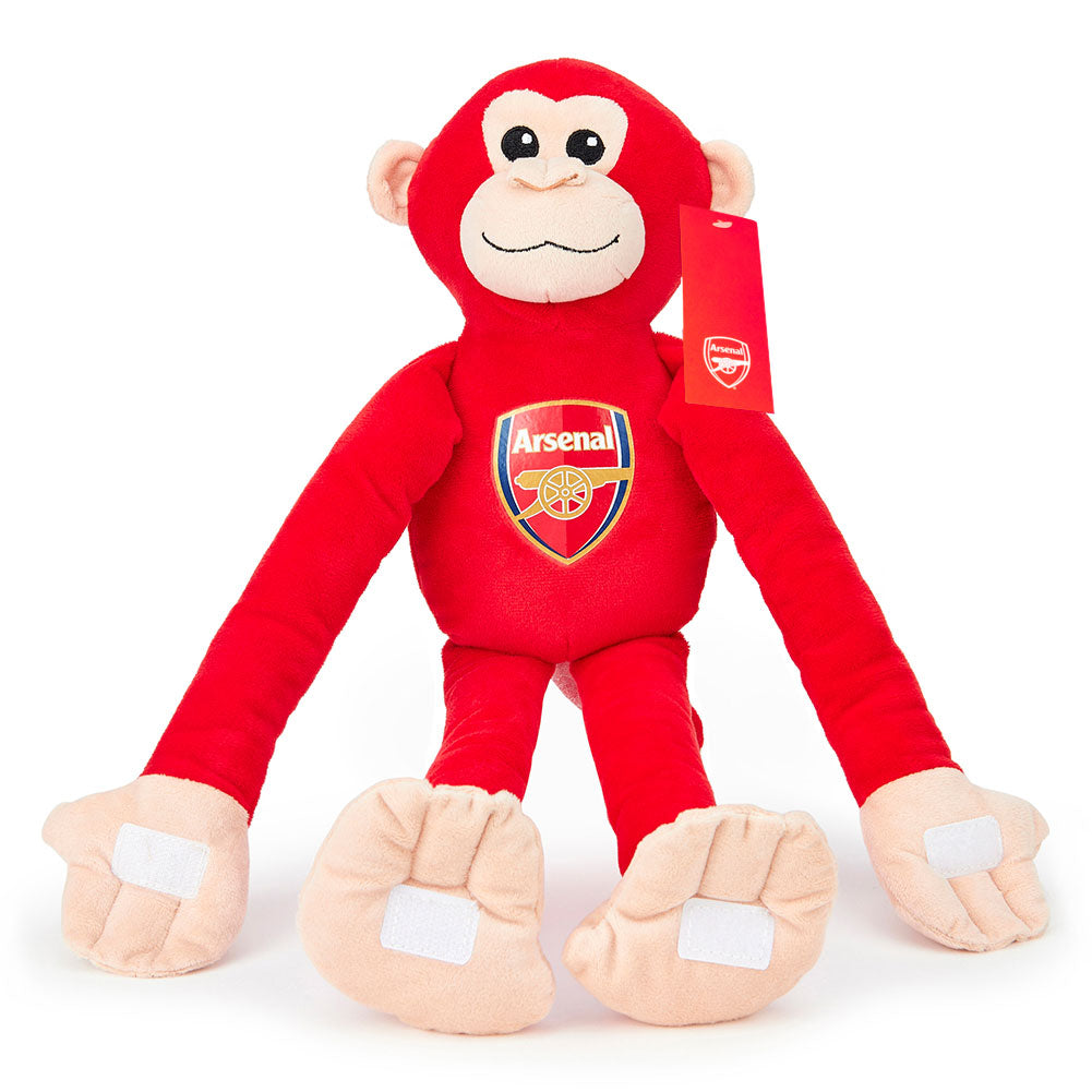Arsenal FC Soft and Cuddly Plush Hanging Monkey Toy