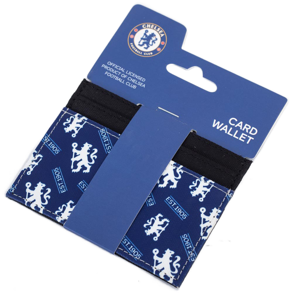 Chelsea Multicolored Iconic Brushed Canvas Card Holder