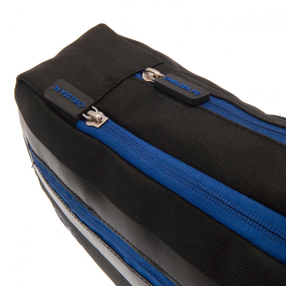 Stylish Chelsea FC Adjustable Cross Body Bag in Black