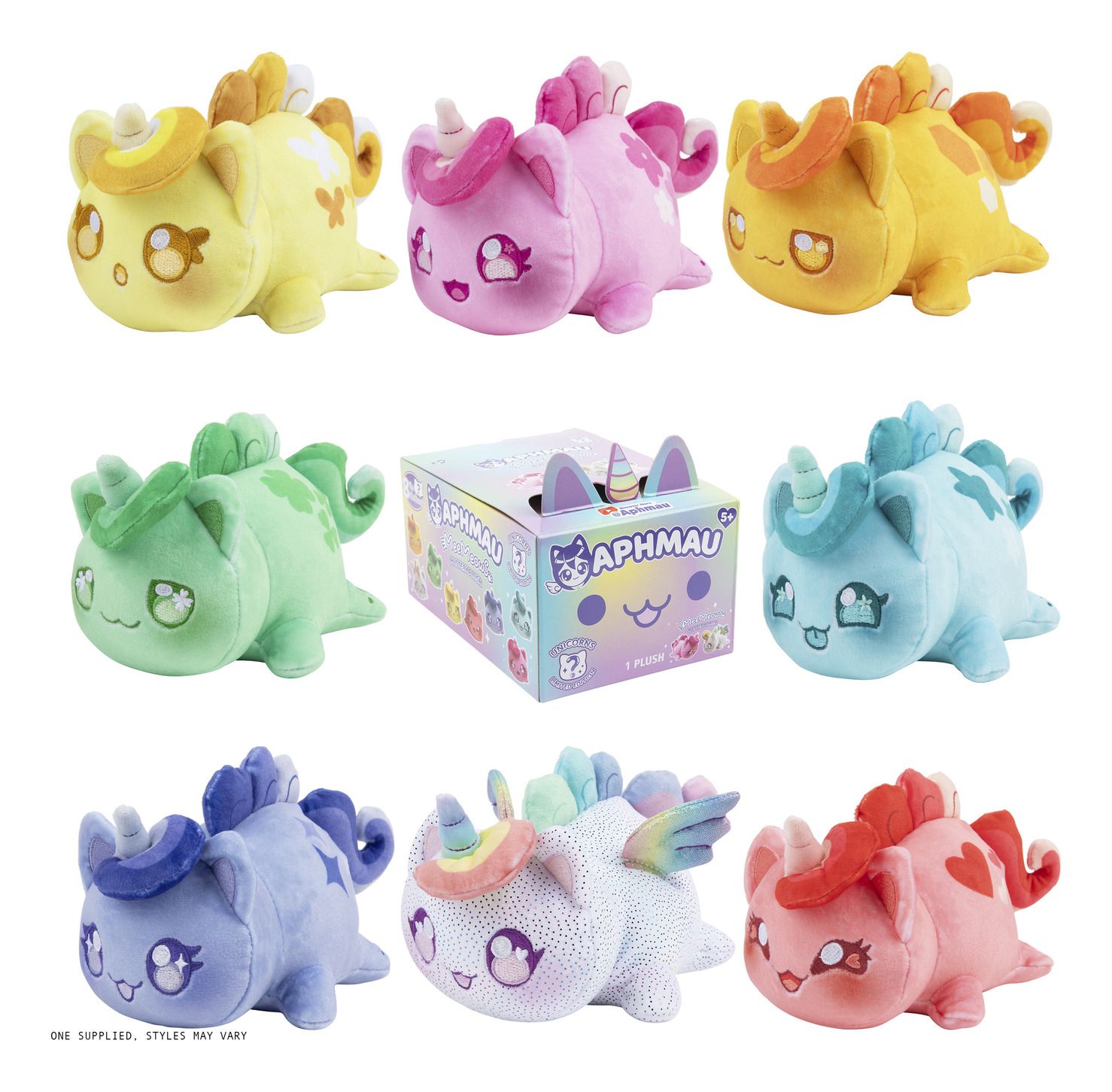 Aphmau Brand Collectible Mystery Meemeow 6 Plush Unicorn Toy for Enthusiasts