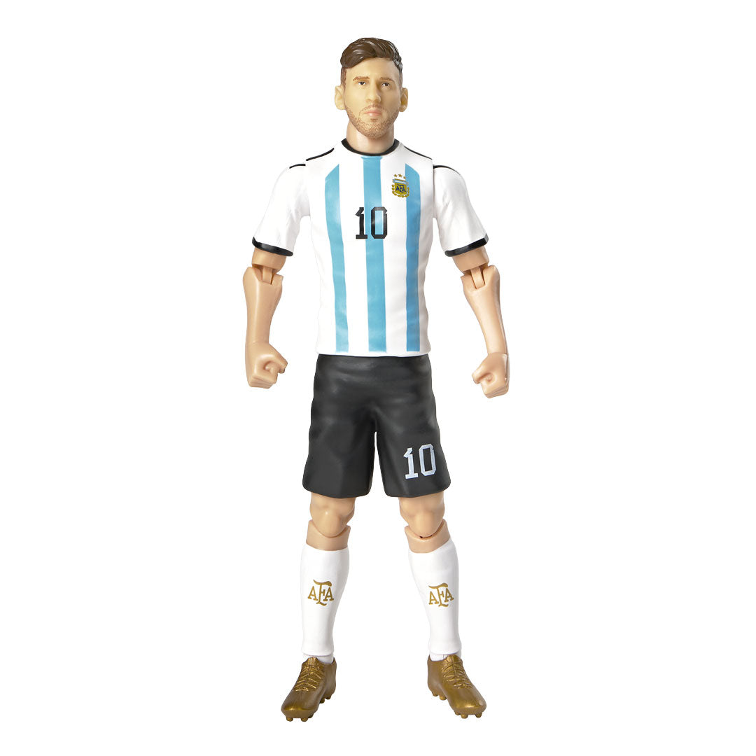 Collectible Argentina Lionel Messi No. 8 Soccer Action Figure Toy