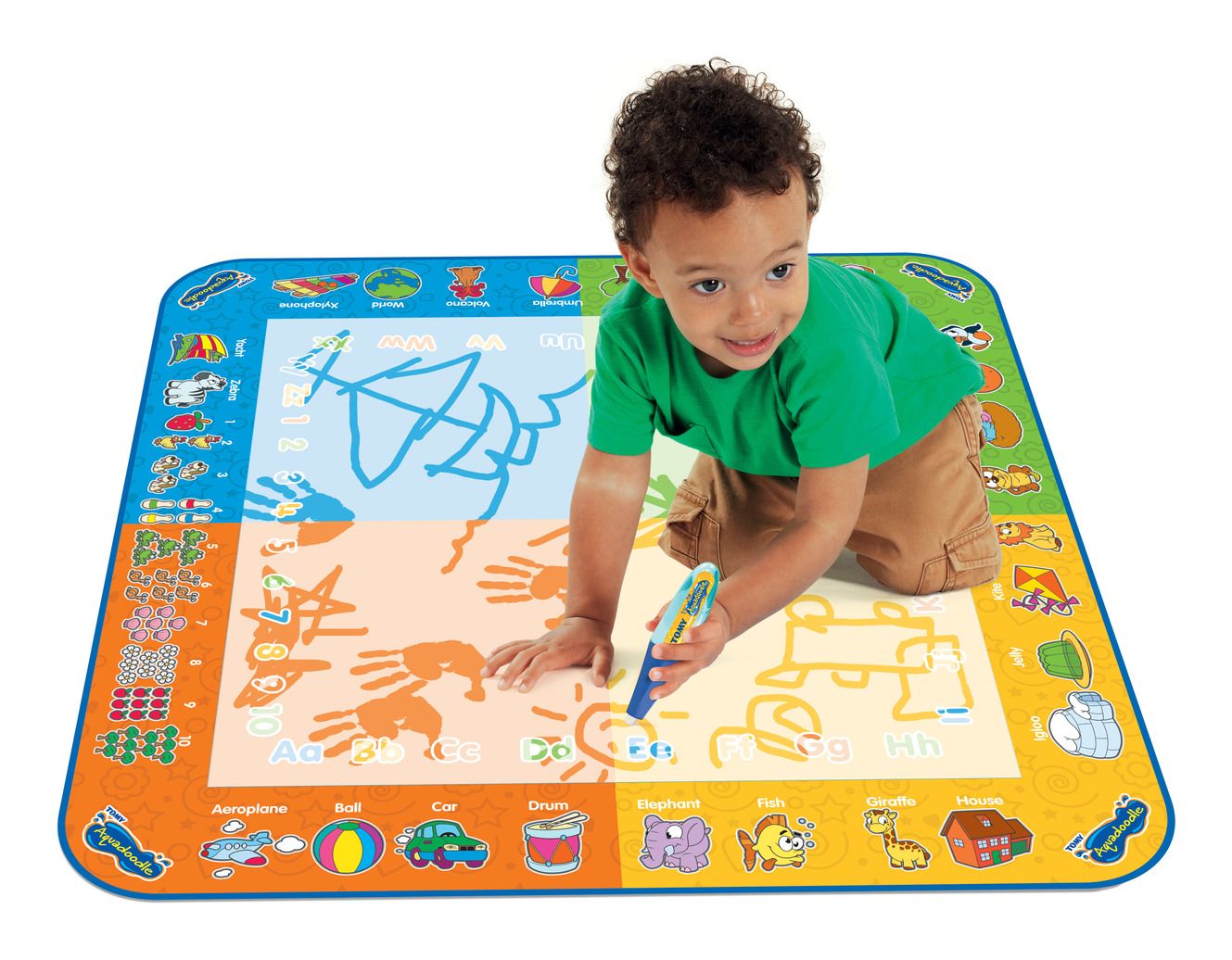 Aquadoodle Classic Color Mat - Endless Mess - Free Drawing Fun