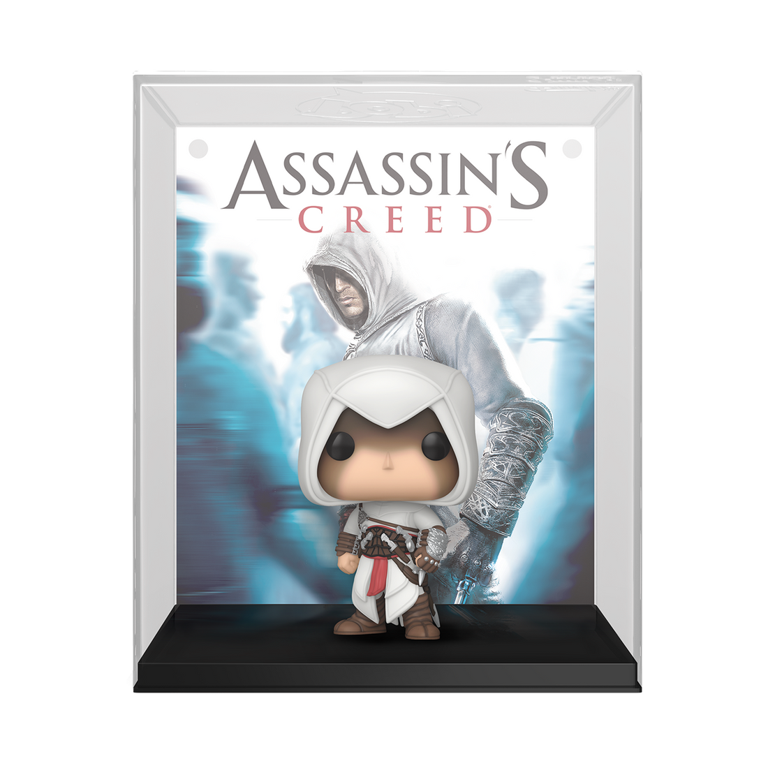 Assassin's Creed Altair Funko Pop Vinyl Figure with Game Cover Design