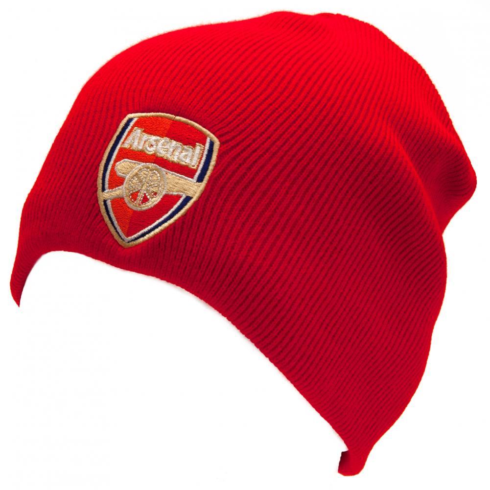 Arsenal Football Club Red Knitted Beanie Hat