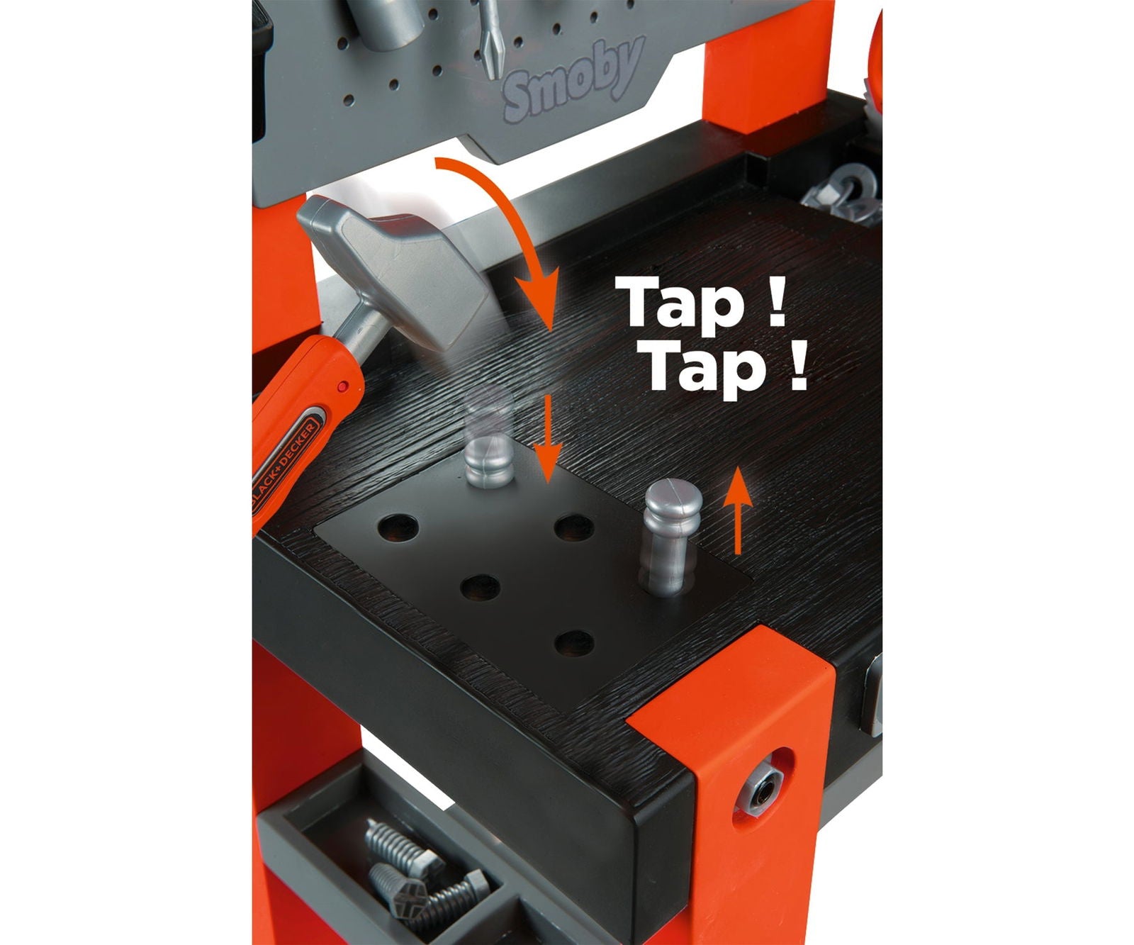 Black & Decker Bricolo One Kids' DIY Workbench Playset for Young Builders
