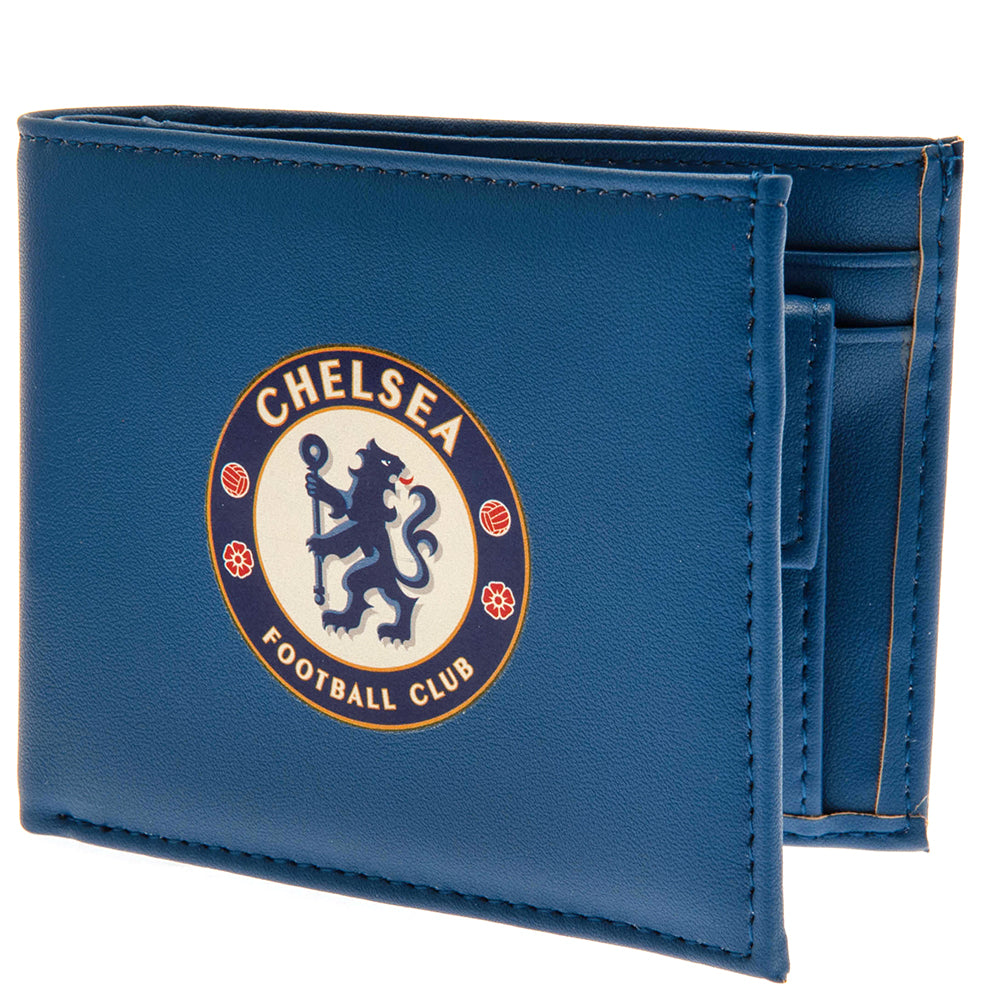 Colorful Chelsea FC Printed Club Crest PU Wallet