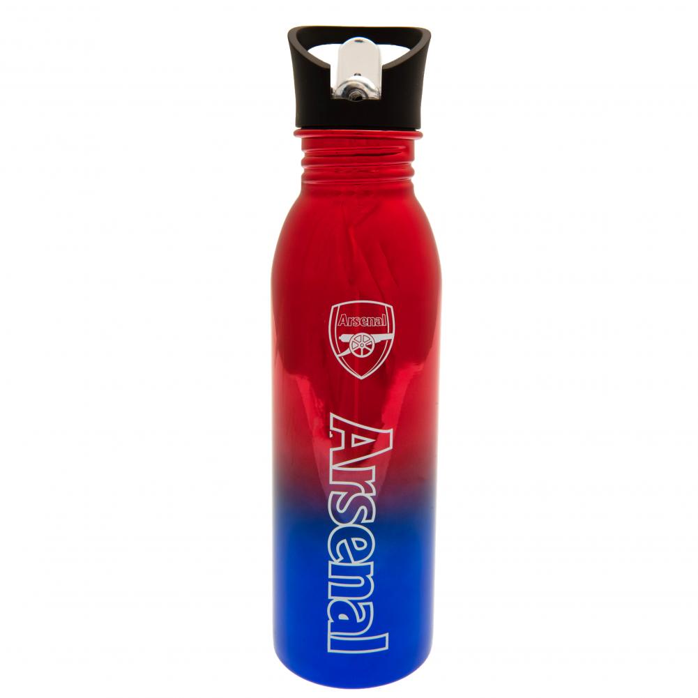 Arsenal FC Stylish Stainless Steel Metallic Drinking Bottle