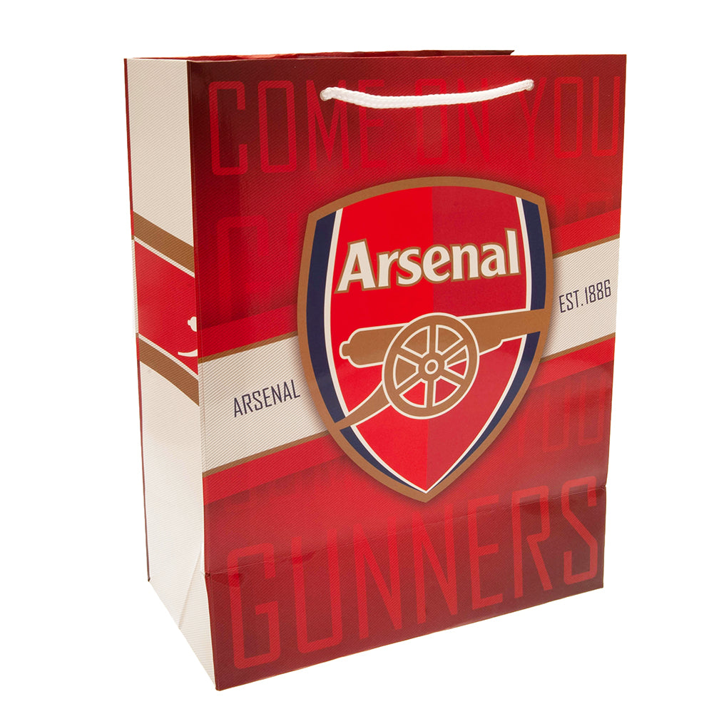 Arsenal Football Club Full - Colour Gift Card Bag for Presenting