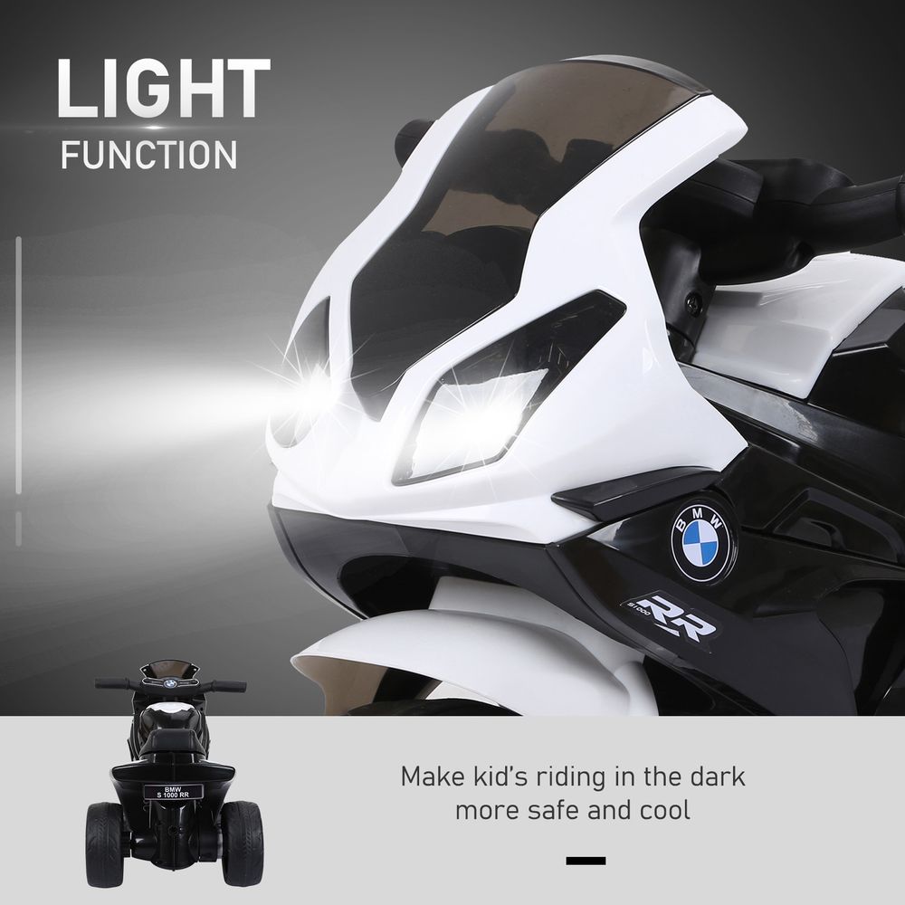 Electric Ride - on Motorcycle for Kids Licensed by BMW in Stylish Black Color