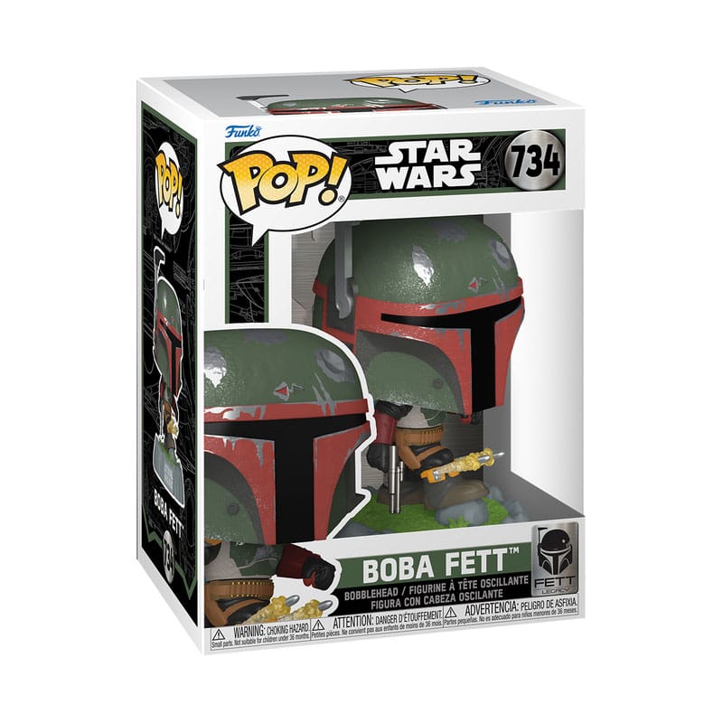 Star Wars Fett Legacy Funko POP! Vinyl Figure - Boba Fett with Activated Rockets